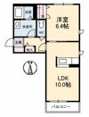 シャーメゾンフェアリー Ⅲ棟の間取り画像