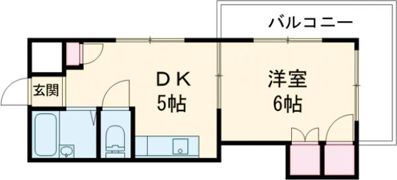 中田ビル三篠の間取り画像