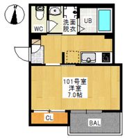 REGALEST 下中野（レガリスト シモナカノ）の間取り画像