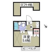 ソレイユ若葉セブンツーの間取り画像