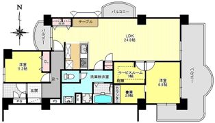 シティコーポ熱田の間取り画像