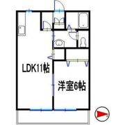 ソレジオ横田の間取り画像