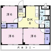 サンファミール西庄の間取り画像