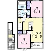 グランウェルかやの木の間取り画像