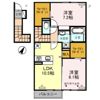 エコンフォート前橋駒形 A棟の間取り画像
