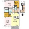 エコンフォート前橋駒形 A棟の間取り画像