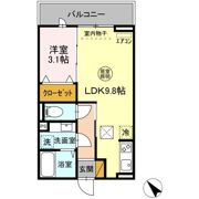 ガルデ妙典の間取り画像