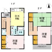 テラスM Aの間取り画像