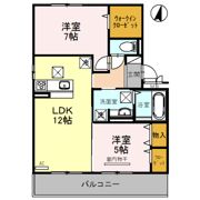 D-room吹屋町 A棟の間取り画像