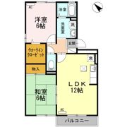 ファミール三軒屋 B棟の間取り画像