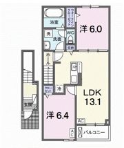 HaLu（ハル）の間取り画像