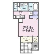 ボーソレイユの間取り画像