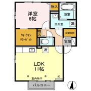 ラ・ファミーユ今井の間取り画像