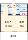 プリメーラ藤原の間取り画像