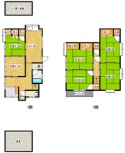 吉浦新出町戸建ての間取り画像