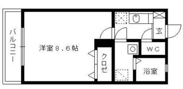 パティオ上津の間取り画像