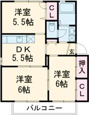 ルミエールK A棟の間取り画像