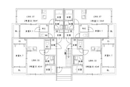 三番木木福大前（サンバンキキフクダイマエ）の間取り画像