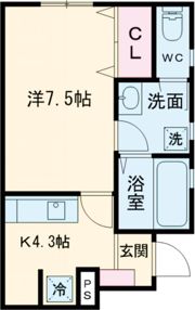 Solis四筋目Ⅱの間取り画像