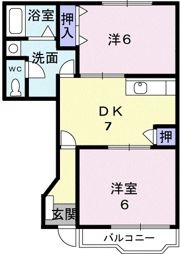 サニーリブの間取り画像