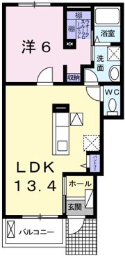 セレーノ・Kの間取り画像