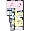 プラシードⅡ B棟の間取り画像