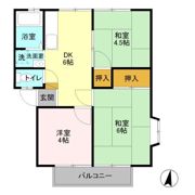 山口コーポの間取り画像