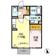 モナリエ Ⅱの間取り画像