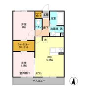 カルミアコートの間取り画像