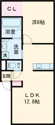 ジャルダンフラノの間取り画像