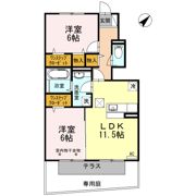 ミルパーチェの間取り画像