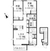 パークガーデン シャルドンの間取り画像