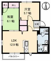 コートMT B館の間取り画像