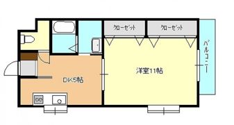 シャトームジカの間取り画像