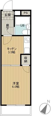 煉瓦館32の間取り画像