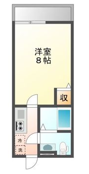 フラッティ上七軒の間取り画像