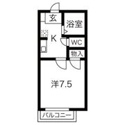 アベニューSの間取り画像