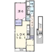 モデルノⅡの間取り画像