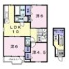 シャンドフル－ルⅡの間取り画像