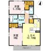 グリーンヒルズの間取り画像