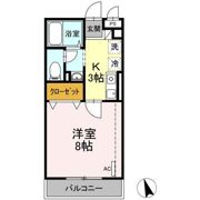 アムール大倉山 B棟の間取り画像