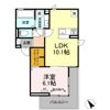 ヒルズ飯田の間取り画像