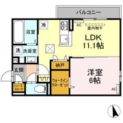 モンプリミエ ルラシオン Ⅲの間取り画像