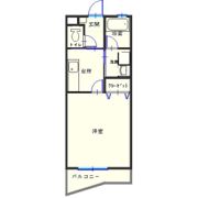 ハピネス23の間取り画像