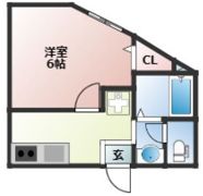 リープラス青山北の間取り画像