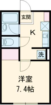 TJ鳴滝 A棟の間取り画像