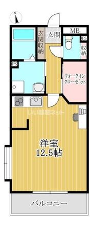 ラ・フォート芦山の間取り画像