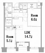 エンクレスト呉服町の間取り画像