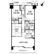 エンブレイス加古川の間取り画像