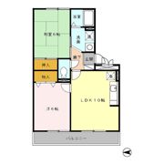フレアコート矢木の間取り画像